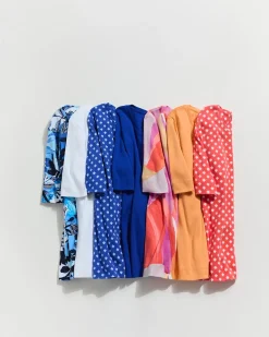Fashion Abstract Everyday Elbow Sleeve Tee Tops