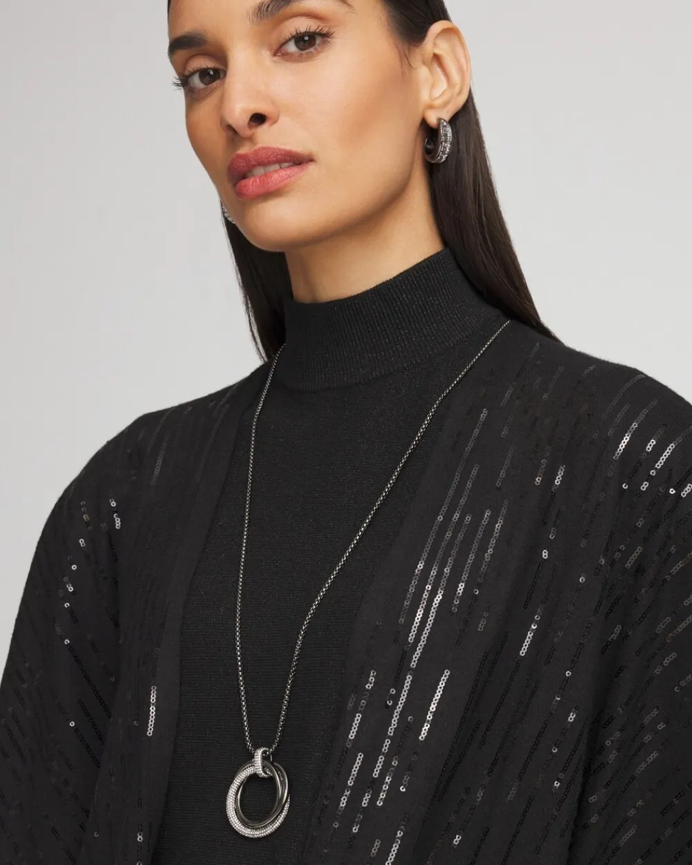 Hot Adjustable Pavé Pendant Necklace Necklaces