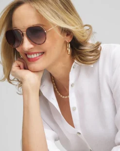 Fashion Aviator Sunglasses Eyewear
