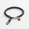 Cheap Black Box Chain Bracelet Bracelet Stacking