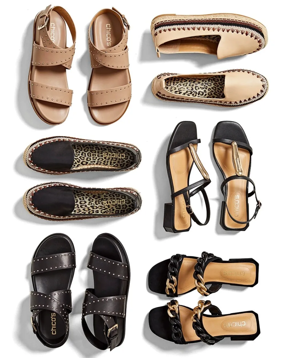 Store Chain Link Sandals Shoes