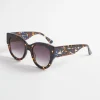 Fashion Faux Tort Cateye Sunglasses Eyewear