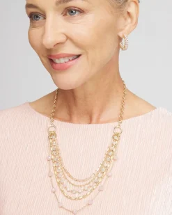 Best Blush Multistrand Necklace Necklaces