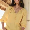 New Braided Trim Top Tops
