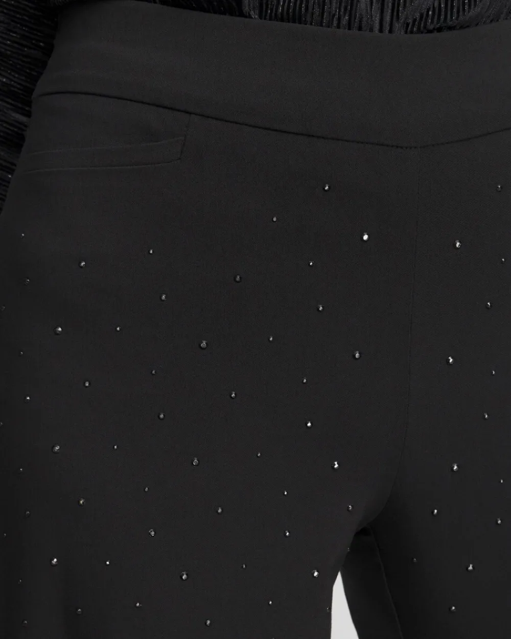 Hot Brigitte Embellished Wide Leg Pants Pants