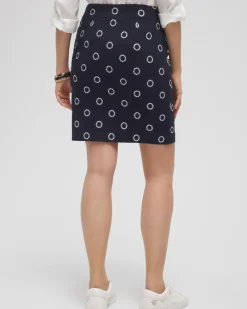 Best Sale Brigitte Embroidered Skort Pants