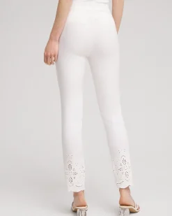 Best Sale Brigitte Eyelet Ankle Pants Pants