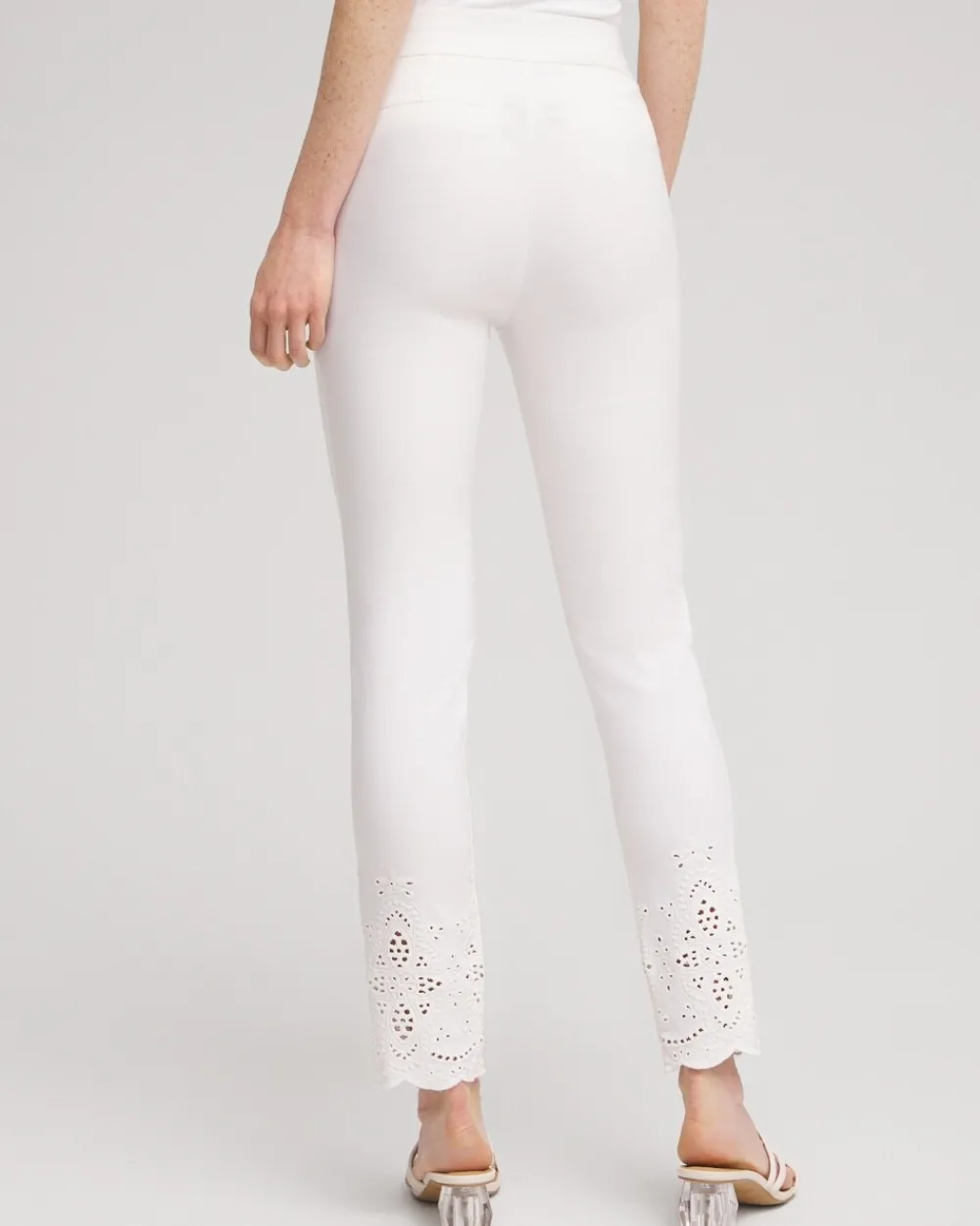 Best Sale Brigitte Eyelet Ankle Pants Pants
