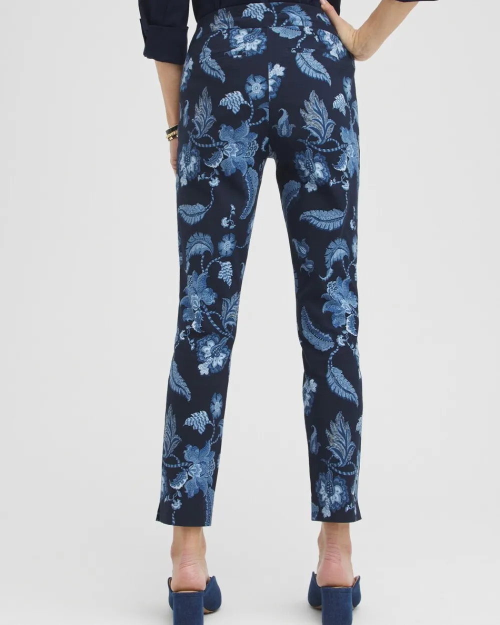 Best Brigitte Floral Ankle Pants Pants