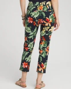 Hot Brigitte Orchid Slim Cropped Pants Pants