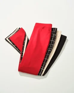 New Brigitte Plaid Slim Pants Pants