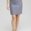 Hot Brigitte Pull-On Gingham Skort Pants