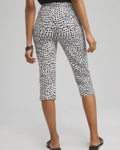 Flash Sale Brigitte Square Print Capris Pants