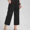 Discount Cargo Wide Leg Cropped Pants Pants