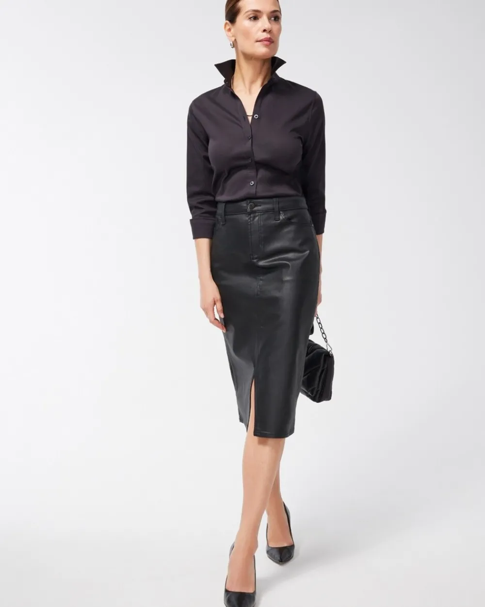 Cheap Coated Denim Skirt Dresses | Skirts