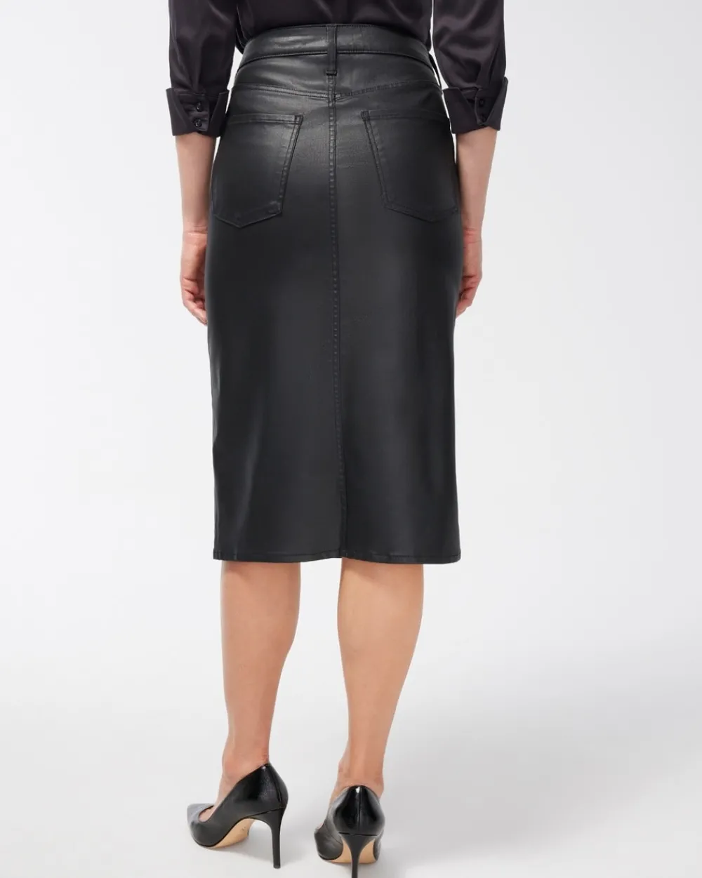 Cheap Coated Denim Skirt Dresses | Skirts