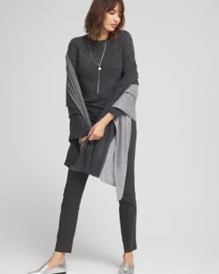 Cheap Colorblock Cashmere Wrap Ponchos & Ruanas | Cold Weather Accessories