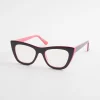 Discount Colorblock Cateye Readers Eyewear