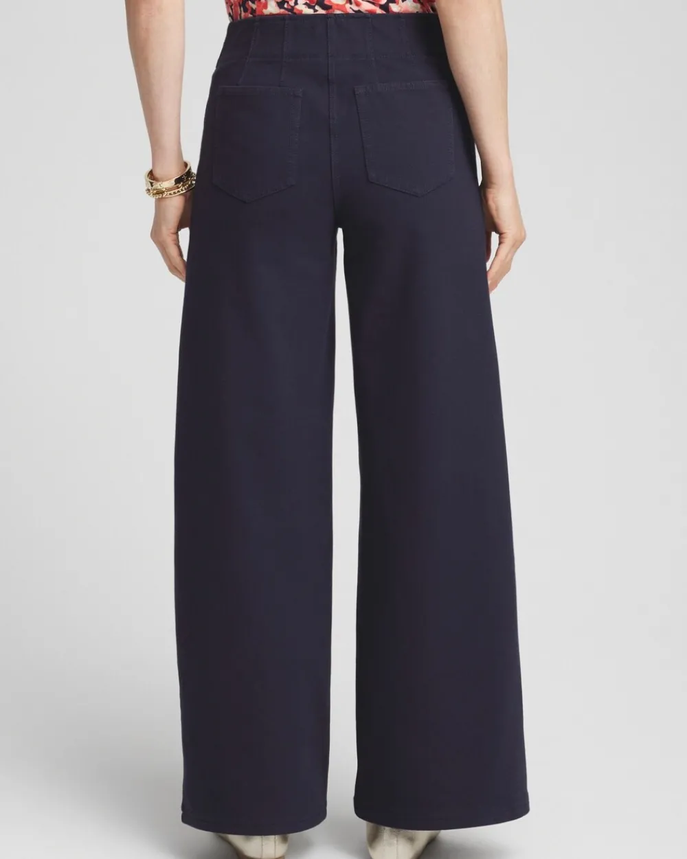 Fashion Cotton Stretch Wide Leg Pants Pants