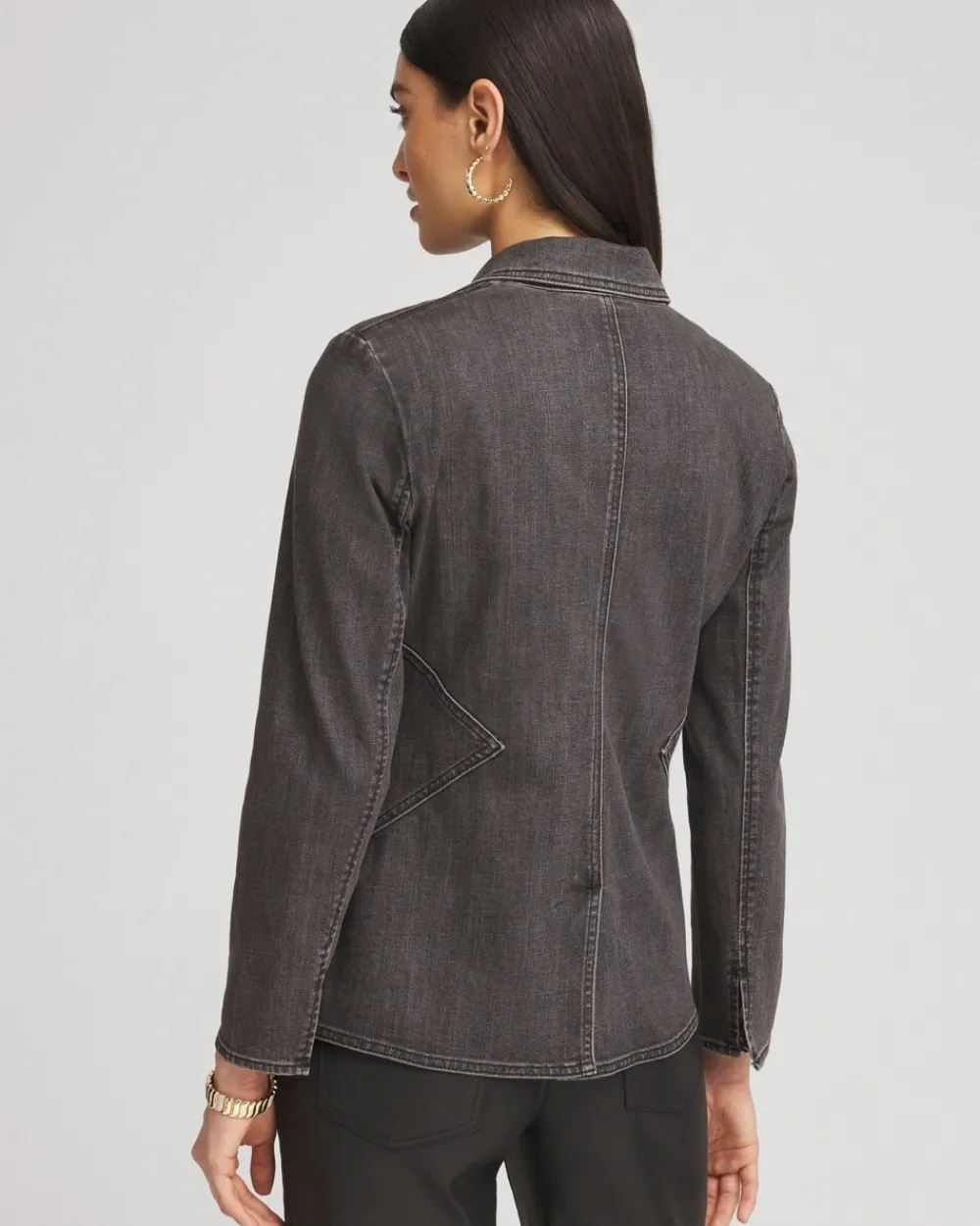 Online Denim Blazer Jackets & Coats | Matching Sets