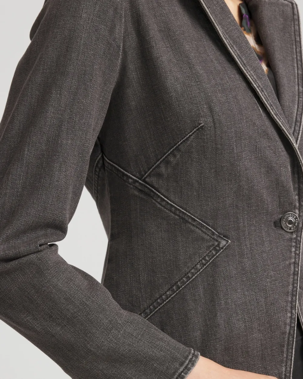Online Denim Blazer Jackets & Coats | Matching Sets