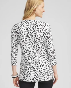 Shop Dots V-neck Tunic Tops
