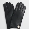 Store Embellished Leather Gloves Cold Weather Accessories