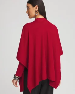 Flash Sale Embellished Knit Ruana Matching Sets | Ponchos & Ruanas