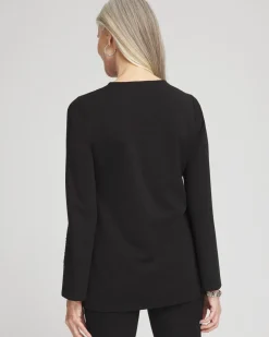 Shop Embellished Ponte Tunic Tops