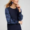 Hot Embroidered Sleeve Top Tops