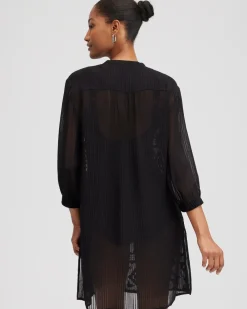 Store Embroidered Swim Dress Coverup Swim