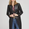 Cheap Faux Leather Topper Jackets & Coats