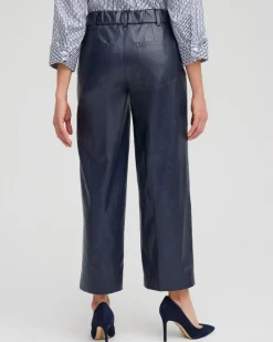 New Faux Leather Trouser Crops Pants