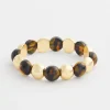 New Faux Tort Beaded Stretch Bracelet Bracelet Stacking