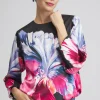 Best Floral Bubble Hem Top Tops