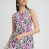Sale Floral Button Detail Tunic Tops