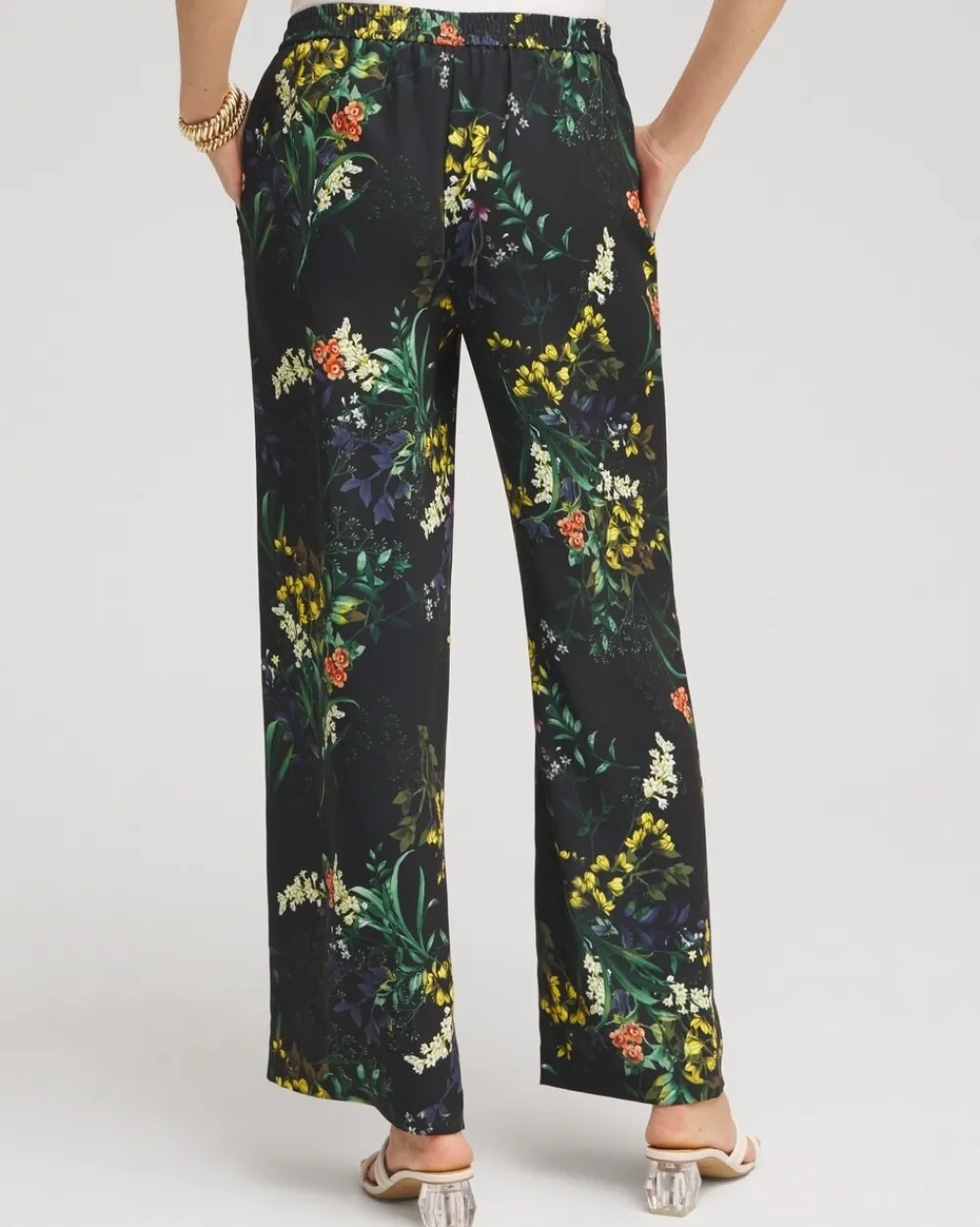 Best Floral Wide Leg Soft Pants Pants