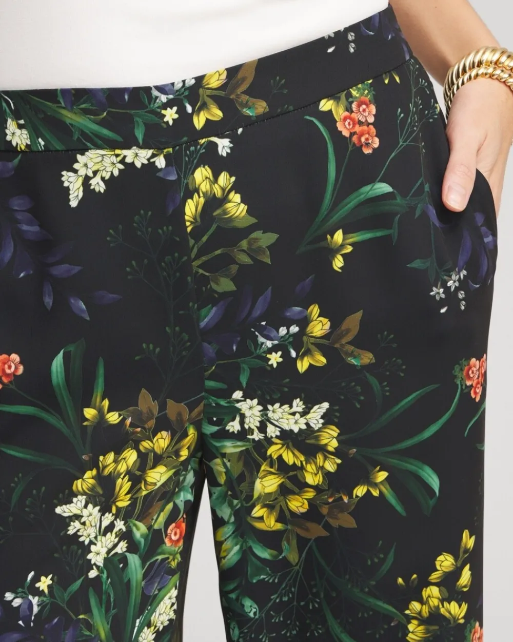 Best Floral Wide Leg Soft Pants Pants