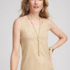 Online Foiled Microfiber Tank Tops | Tees