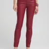 Best Girlfriend Coated Ankle Jeans Jeans & Denim