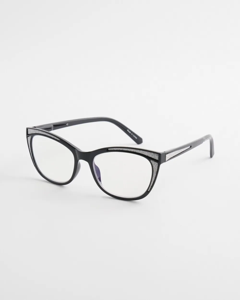 Outlet Glitter Cateye Readers Eyewear