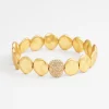Store Tone Pavé Beaded Bracelet Bracelets | Everyday Jewelry