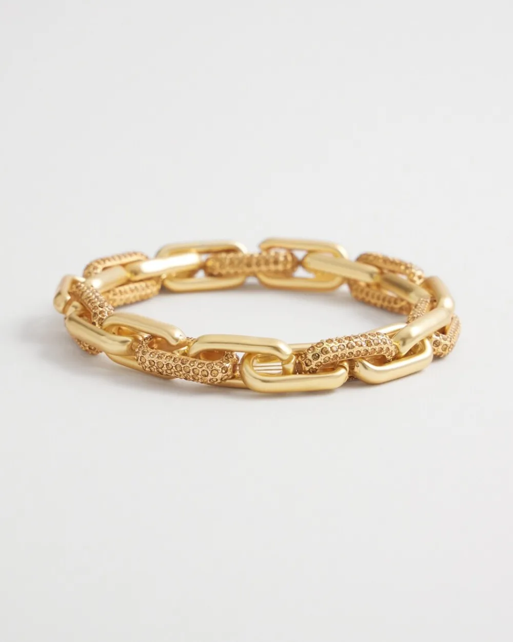 Cheap Tone Pavé Link Bracelet Bracelets | Everyday Jewelry