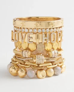 Cheap Tone Pavé Link Bracelet Bracelets | Everyday Jewelry