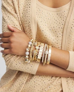 Cheap Tone Pavé Link Bracelet Bracelets | Everyday Jewelry