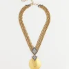 Outlet Tone Pavé Pendant Necklace Necklaces