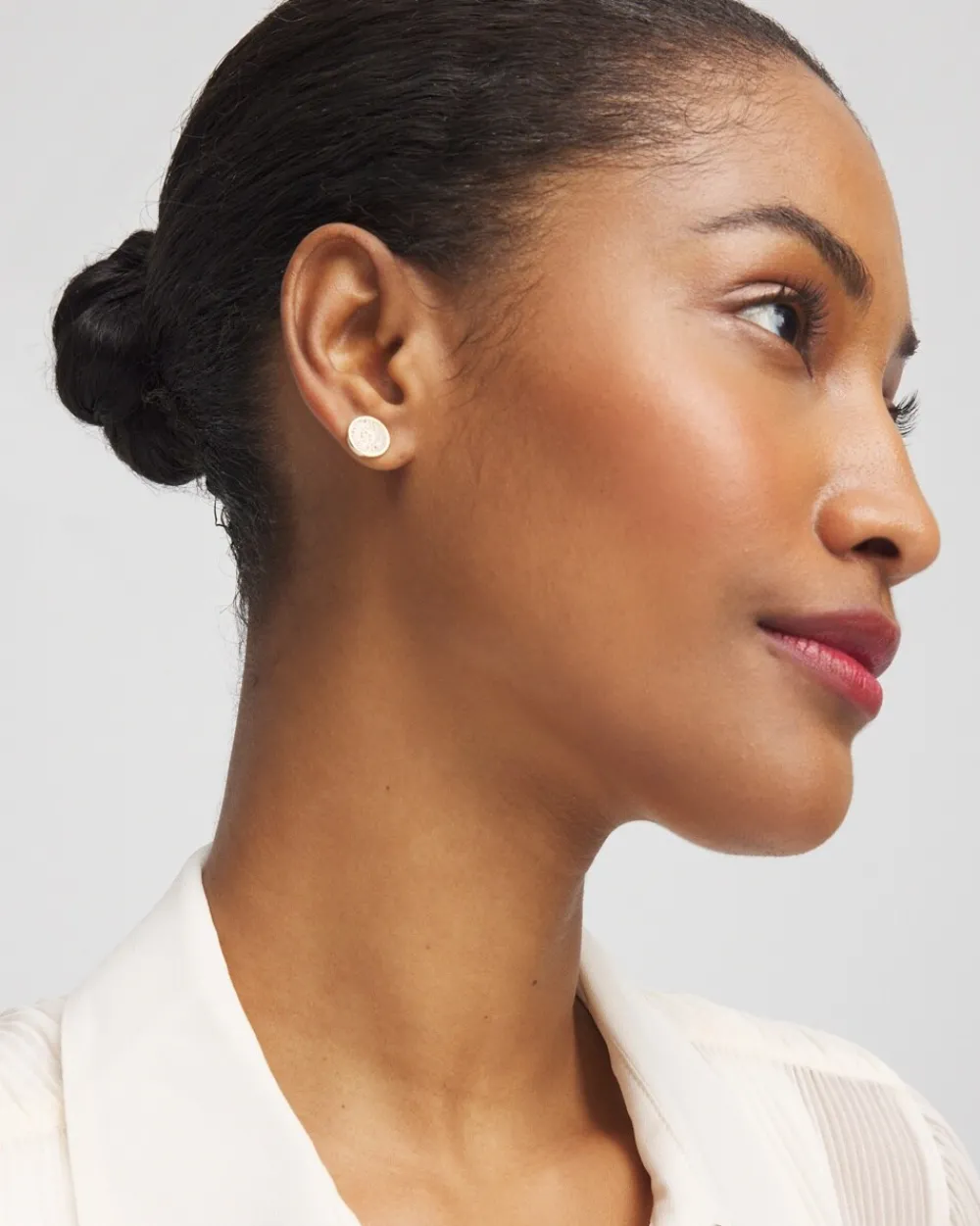 Shop Tone Pavé Stud Earrings Earrings | Everyday Jewelry