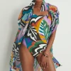 Outlet Gottex Button Down Coverup Swim