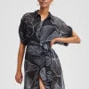Best Sale Gottex Button Down Coverup Swim