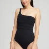 Best Gottex One Shoulder One Piece Swimsuit Swim